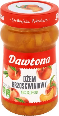 Dawtona Peach jam low-sugar peach