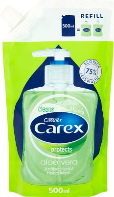 Carex antibacteriana suministro de jabón de Aloe Vera