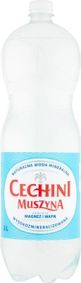 Muszyna Cechini Naturalna woda mineralna wysokozmineralizowana wysokonasycona CO2