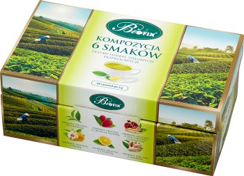 Bifix tea express composition of 6 green teas