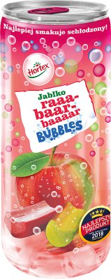 Hortex Bubbles trinken prickelnde Apfel Rhabarber