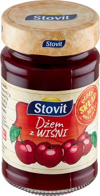 Stovit Kirschmarmelade mit niedrigem Zucker