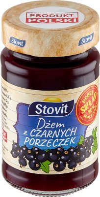 Stovit schwarze Johannisbeere Marmelade mit niedrigem Zucker