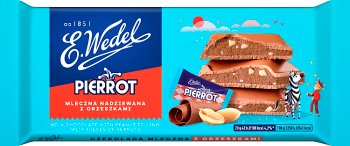 WEDEL CHOCOLATE PIERROT Milk stuffed with nuts