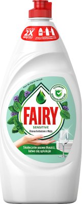 Fairy Sensitive Liquid dishwashing tea tree with mint