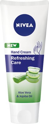 Cuidado refrescante Nivea Crema de manos Aloe Vera y Aceite de Jojoba