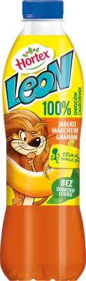 Hortex Leon Koktajl owocowy jabłko marchew banan