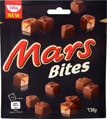 Марс Бары Bites