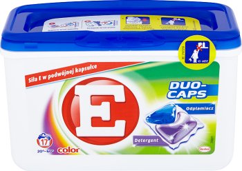 E Duo-Caps Color Laundry capsules