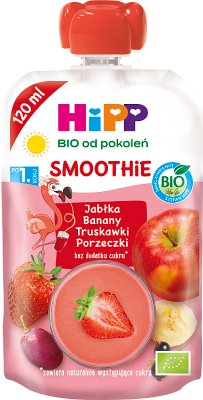 HiPP Smoothie Apples-Bananas-Strawberries-Currants BIO