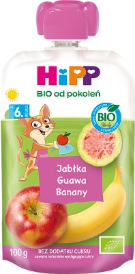 HiPP Jabłka-Guawa-Banany BIO