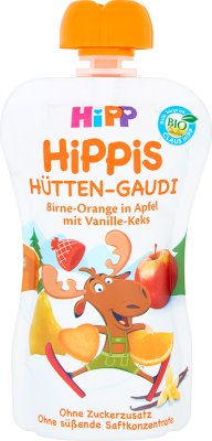 HiPPiS. Apples. Pears. Oranges with vanilla cookie. BIO confectionery