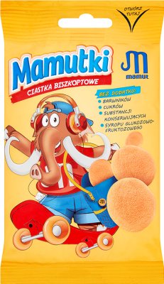 Mamut Mamutki Ciastka biszkoptowe