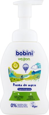 Bobini lavado espuma vegan hipoalergénico