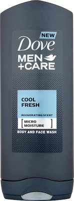 Dove Men + Care gel de ducha para lavarse la cara y el cuerpo Cool Fresh