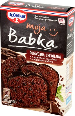 Dr. Oetker Moja babka  podwójna czekolada