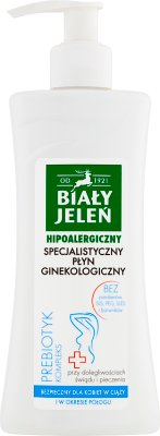 Biały Jeleń specjalistyczny płyn  ginekologiczny z kompleksem prebiotyk