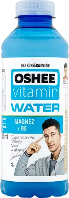 Oshee agua Magnesio + Vitamina B6 bebida no carbonatada con sabor a limón y naranja