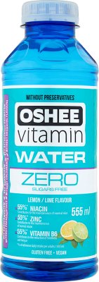 bebidas Oshee Vitamin Water Zero no carbonatadas con sabor a lima-limón