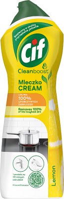 Cif Cream Cleansing Milk with Whitening Lemon Microcrystalline