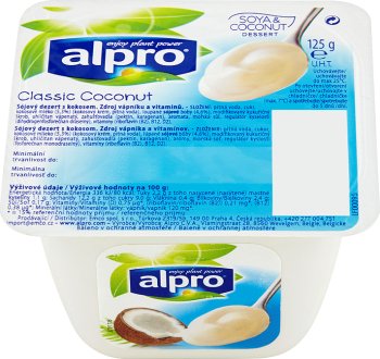 Alpro Coconut dessert with coconut flavor