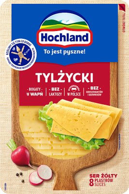 Hochland Ser żółty Tylżycki  w plastrach