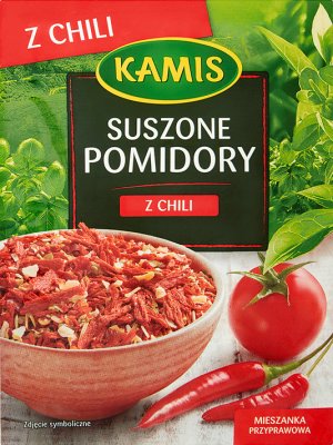 Kamis Suszone pomidory z chili