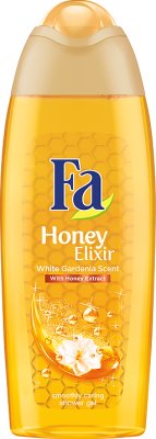 La miel Elixir Fa Gel de ducha Gardenia blanco Olor