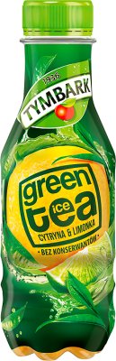 Tymbark Green Ice Tea пить негазированную лимон и лайм