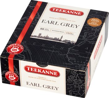 Teekanne Earl Grey Aromatisierter Schwarztee mit Bergamotte-Geschmack