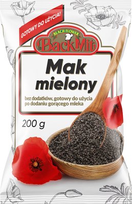 BackMit молотый мак