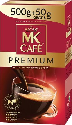 los granos de café premium MK Cafe