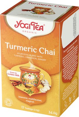 Yogi Tea herbata złoty chai   Z kurkumą BIO