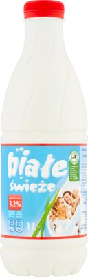 Белый Mlekpol свежее молоко 3,2%