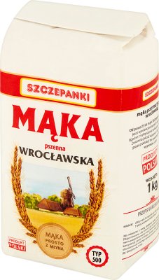 Szczepanki Mąka pszenna wrocławska typ 500