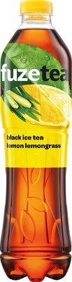 FuzeTea напиток с ароматом лимона из черного экстракта чая и лимонной травы