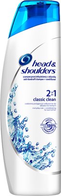 Head & Shoulders Classic Clean  2 w 1 Szampon przeciwłupieżowy