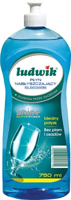 Ludwik polishing liquid for dishwashers