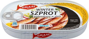 Graal Szprot Winter podwędzany w oleju