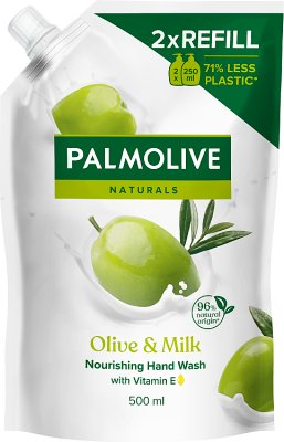 Palmolive Naturals Mydło w płynie zapas oliwka i mleko