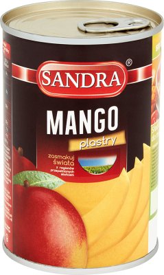 rebanadas Sandra Mango