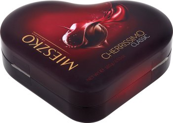 Mieszko Cherrissimo chocolates clásicos con la cereza en alcohol