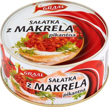 Graal Sałatka z makrelą pikantna