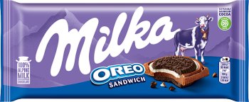 Milka шоколад Oreo печенье, какао и молоко начинка с ароматом ванили на шоколадное молоко