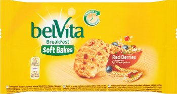 Belvita A soft cereal cake with cranberries and raisins