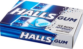 Hallen Gum Ice Rausch Sugarless Kaugummi mit Minzegeschmack