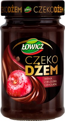 Łowicz Czekodżem wiśnia z belgijską czekoladą