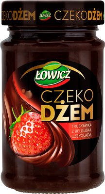 Lowicz Czekodżem клубничный бельгийский шоколад