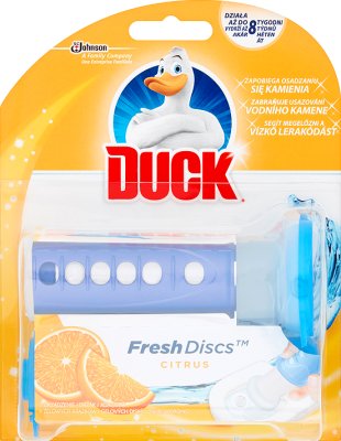 Duck Fresh Discs Citrus. Gel for the toilet