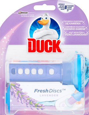 Duck Fresh Discs Lavender. Gel to the toilet